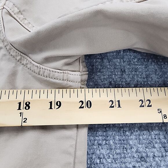 Vineyard Vines Jacket Womens XS Brown Khaki Utility Chore Casual Safari Pockets - Picture 6 of 16